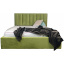 Кровать двуспальная BNB Arabela Premium 160 х 190 см Simple С дополнительной цельносварной рамой Зеленый Кривий Ріг