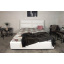 Кровать BNB Santa Maria Premium 90 х 190 см С дополнительной цельносварной рамой Экокожа Белый Ясногородка