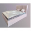 Кровать BNB Arabela Premium 120 х 190 см Simple С дополнительной цельносварной рамой Розовый Тернополь