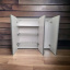 Кухонный пластиковый подвесной шкаф Mikola-M 70 см с покрытием HPL 1122 mat Ворожба