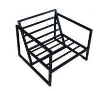 Металлический каркас для мягкого кресла I loft you 100х90х100 см Черный (2072843203)