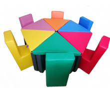 Комплект игровой мебели Tia-Sport Цветочек (sm-0036)
