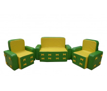Набор мебели Tia-Sport Бантик зелено-желтый (sm-0403)