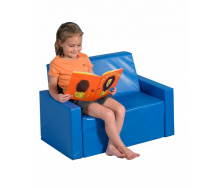 Детский игровой диван Tia-Sport 90х45х60 см синий (sm-0019)