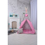 Вигвам для девочки со звёздачками детская палатка Wigwamhome 110*110*180 см Розовый (N-005-1601) Рівне