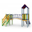 Детский игровой развивающий комплекс Солнышко, высота горки 0,9 м KDG 3,48 х 2,79 х 2,45м Ворожба