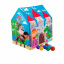 Детский игровой домик Intex 45642-1 Замок 107 х 95 х 75 см с шариками 10 шт Чернівці