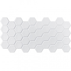 Декоративная ПВХ панель под белые соты 960х480х4мм (D) SW-00001778 Sticker Wall Кобижча
