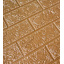 Самоклеющаяся декоративная 3D панель в рулоне Loft Expert 2220-5 Под кирпич шоколад 700x3080x5 мм Каменка-Днепровская