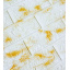 Самоклеющаяся декоративная 3D панель Loft Expert 068-5 Желто белый мрамор 700x770x5 мм Кобижча