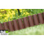 Бордюр садовый PROSPERPLAST PALISADA - коричневый 2,4 м Сумы