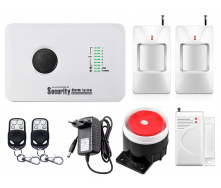 Комплект сигнализации GSM Alarm System G10C modern plus для 1-комнатной квартиры Белый (GGFBD678CHYVIDO)