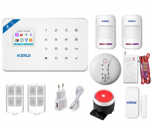 Комплект сигнализации Kerui Wi-Fi W18 Prof для 1-комнатной квартиры (FDJSHS65SGDG5G)