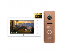 Комплект видеодомофона Neolight NeoKIT HD Pro Bronze