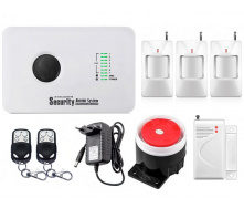 Комплект сигнализации GSM Alarm System G10C modern plus для 2-комнатной квартиры Белый (GFBVC208CDHUDKL)