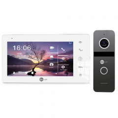 Комплект видеодомофона Neolight NeoKIT HD Pro Graphite Вараш