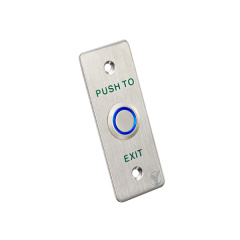 Кнопка выхода Yli Electronic PBK-814A(LED) с LED-подсветкой Золотоноша