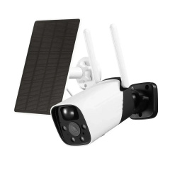 IP камера видеонаблюдения RIAS CB11 (iCSee APP) Wi-Fi 2MP уличная с солнечной панелью White (3_02536) Талалаївка