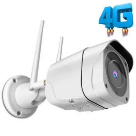 4G камера видеонаблюдения Unitoptek NC919G Белый (100023)