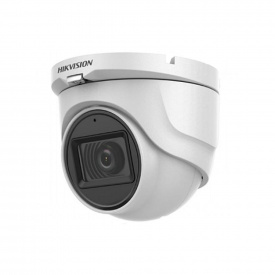 HD-TVI видеокамера 2 Мп Hikvision DS-2CE76D0T-ITMFS (2.8 мм) со встроенным микрофоном для системы видеонаблюдения
