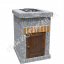 Стол-плита Манчестер №2 с дверцей уличный бетонный Суми