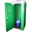 Биотуалет торфяной кабина, туалет унитаз дачный с баком 40 литров Бровары