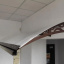 Металический сборный навес (козырек) над дверью Dash'Ok 1.5x1 м Style, медь антик, мон 4 мм, бронза Київ