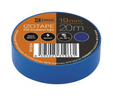 Изолента EMOS PVC 19/20 BLUE