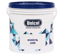 Клей ПВА однокомпонентний вологостійкий Unicol Nunivil 1108 D4 (1 кг)