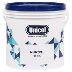 Клей ПВА однокомпонентный влагостойкий Unicol Nunivil 1108 D4 (1 кг) Кропивницкий