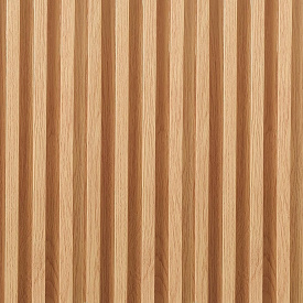 Декоративная стеновая рейка Sticker Wall 160*23*3000мм (D) SW-00001526 Светло-коричневая