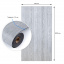Напольное виниловое самоклеющееся покрытие в рулоне Серое дерево 3000х600х1,5мм SW-00001816 Sticker Wall Николаев