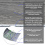 Молдинг виниловый самоклеющийся 5000*100*2мм (D) SW-00001797 Sticker Wall Одеса