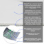 Плинтус виниловый самоклеющийся 5000*100*2мм (D) SW-00002117 Sticker Wall Кременець