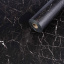 Напольное виниловое самоклеющееся покрытие в рулоне Черный мрамор 3000х600х1,5мм SW-00001821 Sticker Wall Кропивницький