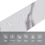 Плинтус виниловый самоклеющийся 5000*100*2мм (D) SW-00002119 Sticker Wall Молочанск