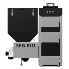 Котел твердопаливний пелетний Metal-Fach Sokol SEG BIO-100 PLATINUM LEFT + лямбда зонд Кременец