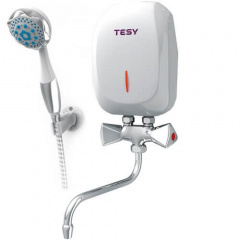 Проточний водонагрівач Tesy IWH 70 X02 BAH з краном і душем (301662) Хмельницкий