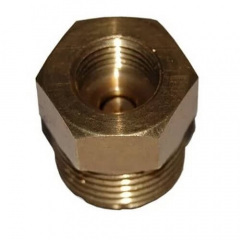 Зворотний клапан для капілярних манометрів/термоманометр Cewal G 1/4x1/2 (91887150) Надворная