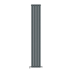Трубчастий радіатор Ideale Vittoria 2 колони 4 секції 1800x272 антрацит Черкассы