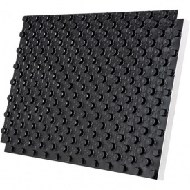 Теплоізоляційна панель Errevi 5018 1200x800 мм H=20 мм (46,5 мм) чорна