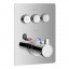 Змішувач для ванни Imprese Smart Click, термостат хром Тернополь