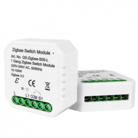 Розумний вимикач Tervix Pro Line ZigBee Switch (1 клавіша), без нуля (432141)
