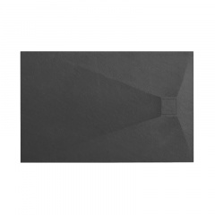 Душовий піддон Rea MAGNUM 90x120х2,5 прямокутний, чорний Свеса