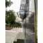 Металлический козырек/дашок над дверью Dash'Ok 1,5х1 м Хайтек Бронзовый монолитный поликарбонат 3 мм, Київ