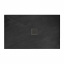 Душовий піддон Rea 80x100х3,5 прямокутний, чорний Херсон