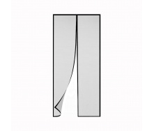Москитная сетка для дверей на магнитах Clip-on Антипыль A 115*210 см Серый