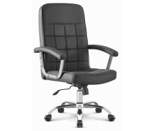 Офісне крісло Hell's HC-1020 Gray тканина