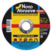 Круг отрезной для металла NovoAbrasive Profi 125x1,0x22,23 200 шт