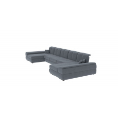 Кутовий диван Денвер П3 (темно-сірий, 400х170 см) Тернопіль